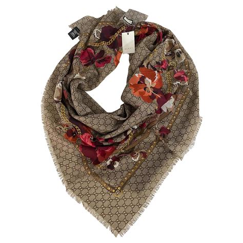 chale gucci|foulards gucci femme.